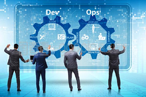 devOps軟件開發它的概念。